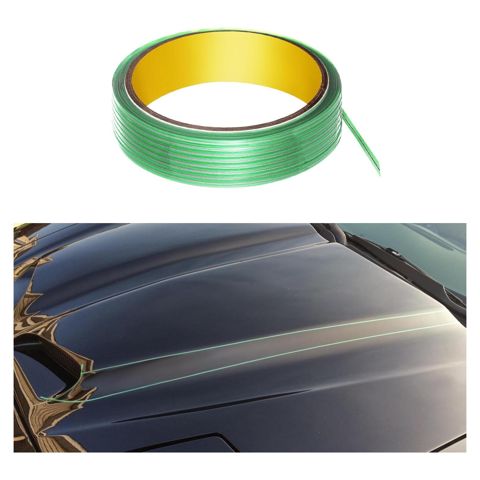 Cinta de Corte de Películas QZTYTY 5M Verde para Automóviles