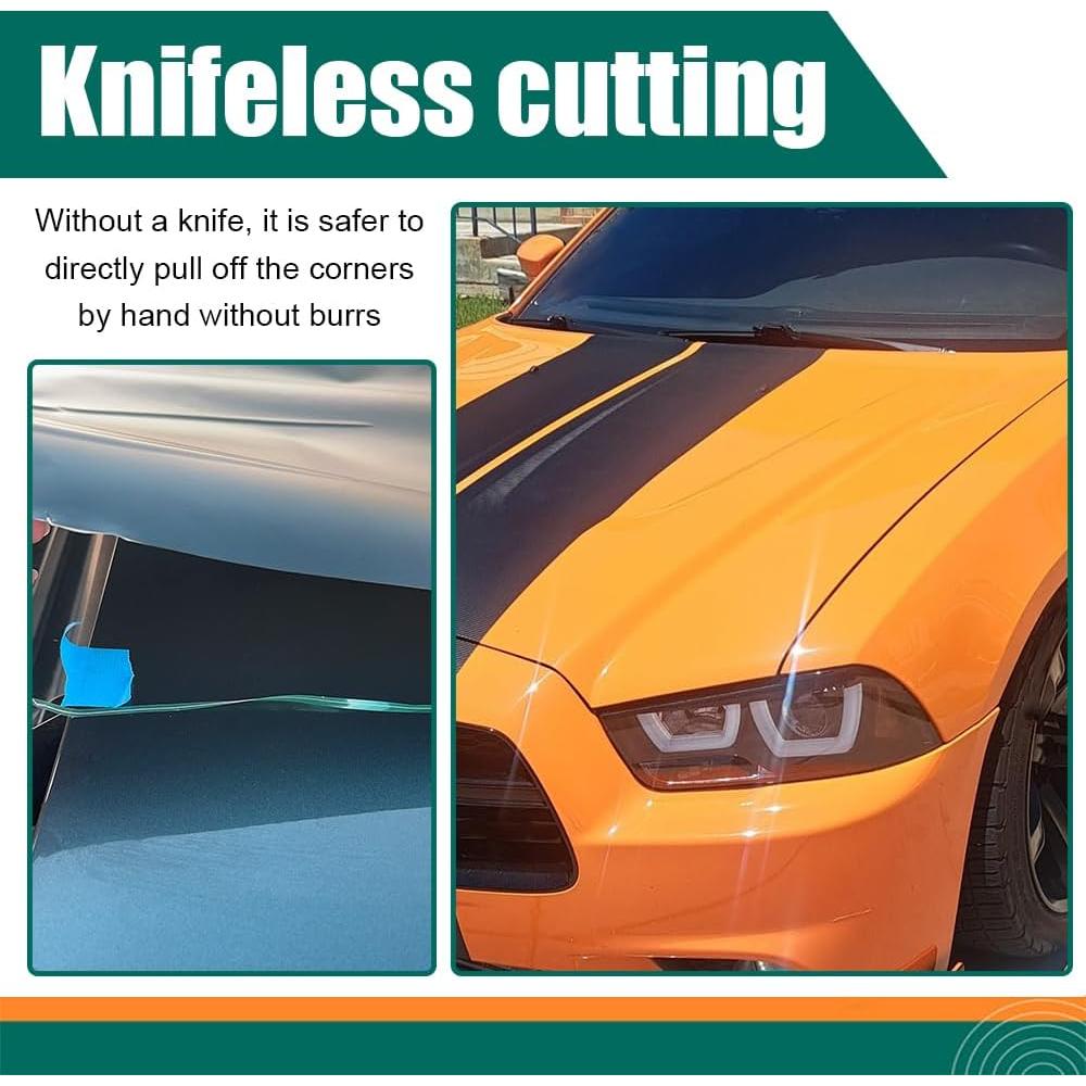 Cinta de Corte de Películas QZTYTY 5M Verde para Automóviles