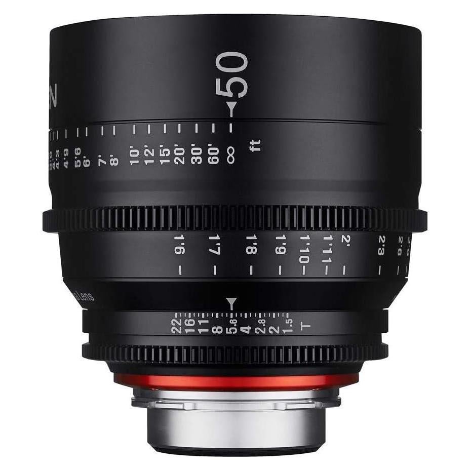 Lente de Cine Rokinon Xeen 50mm T1.5 para Canon EF