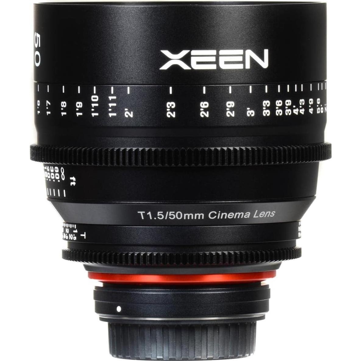 Lente de Cine Rokinon Xeen 50mm T1.5 para Canon EF