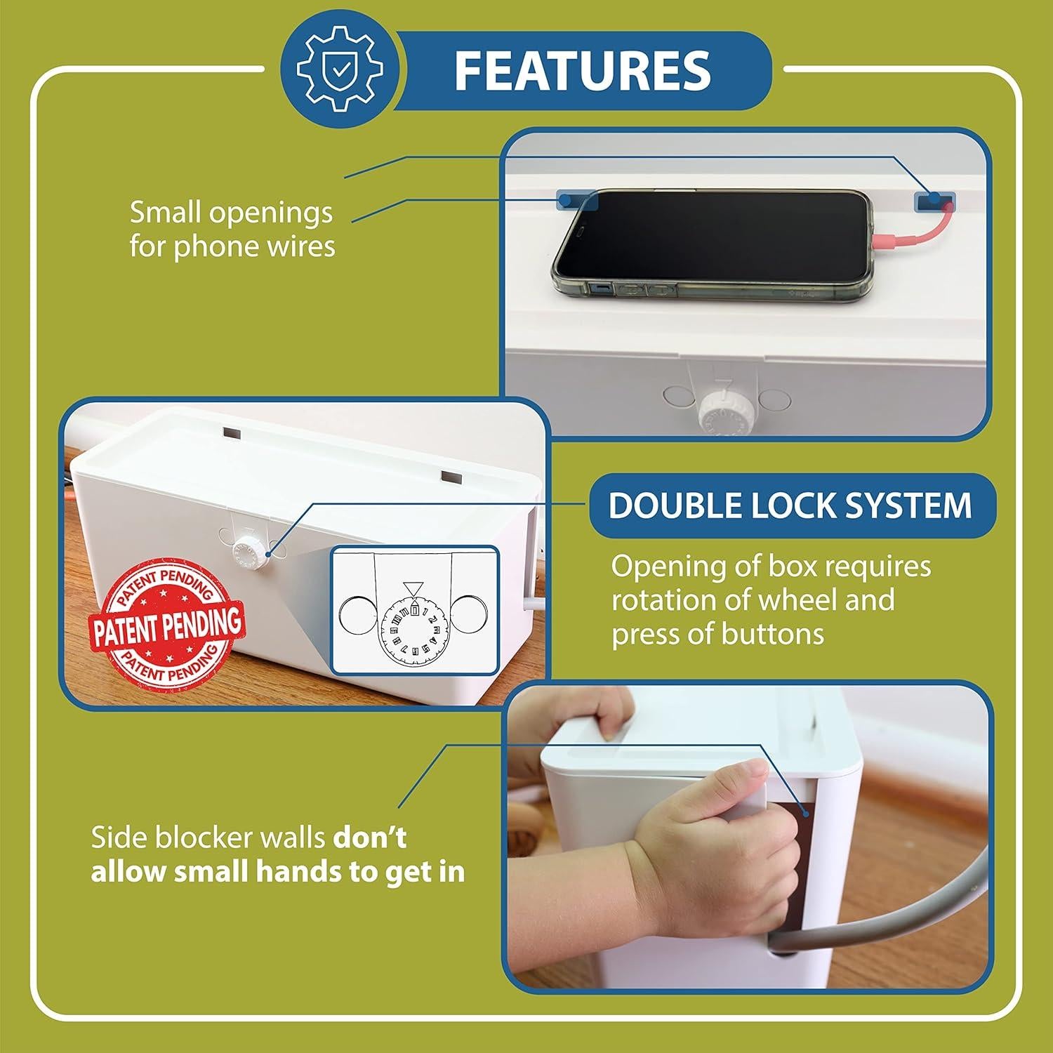 Caja de Cubierta para Regletas StripBx1 - Protección Infantil