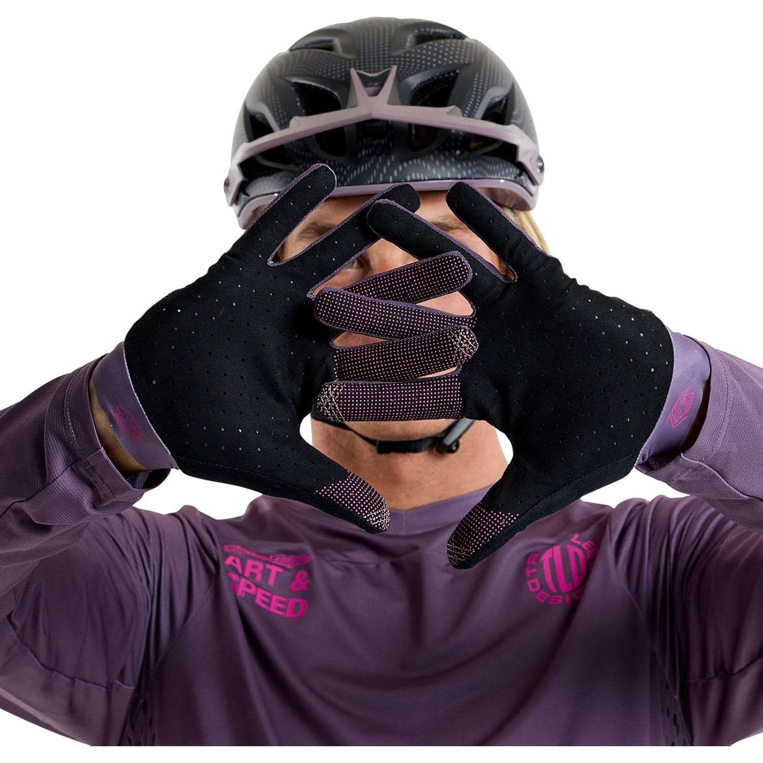 Guante de Ciclismo Troy Lee Designs Ace 2.0 Negro Pequeño