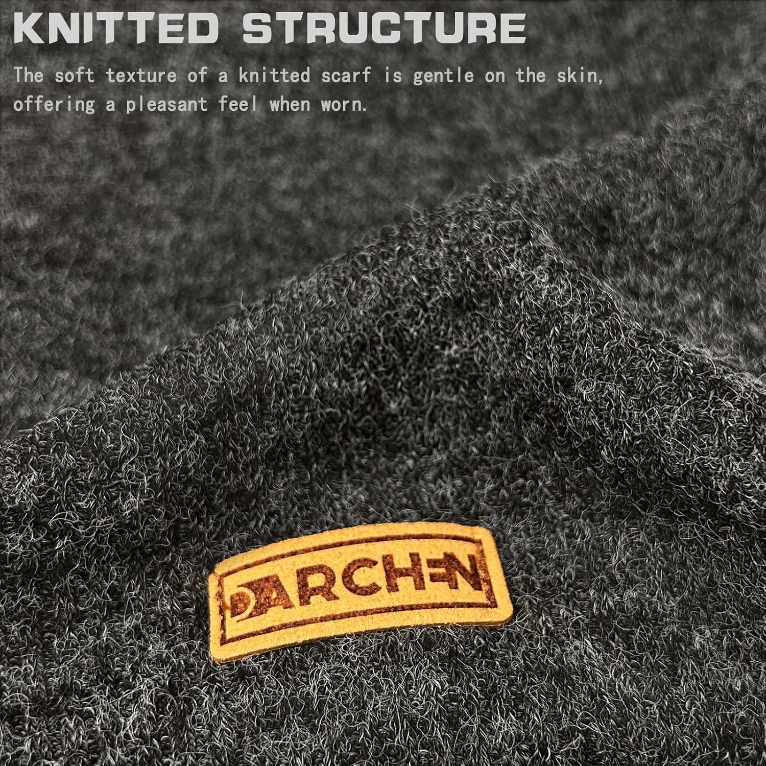 Gaiter de Cuello DARCHEN de Forro Polar Invierno 1 Pza Negro