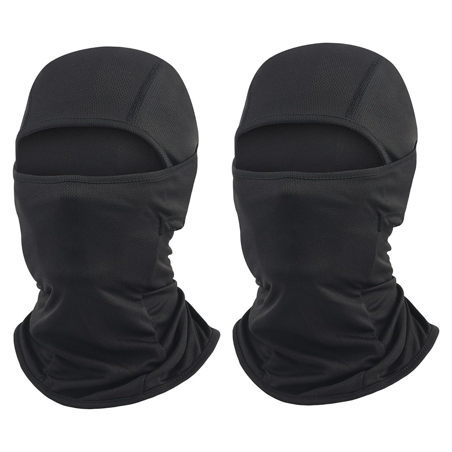 2Pack Balaclava Máscara Facial UV Protección Solar Unisex