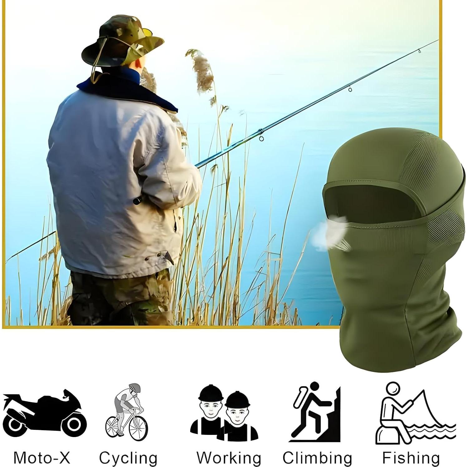 2Pack Balaclava Máscara Facial UV Protección Solar Unisex