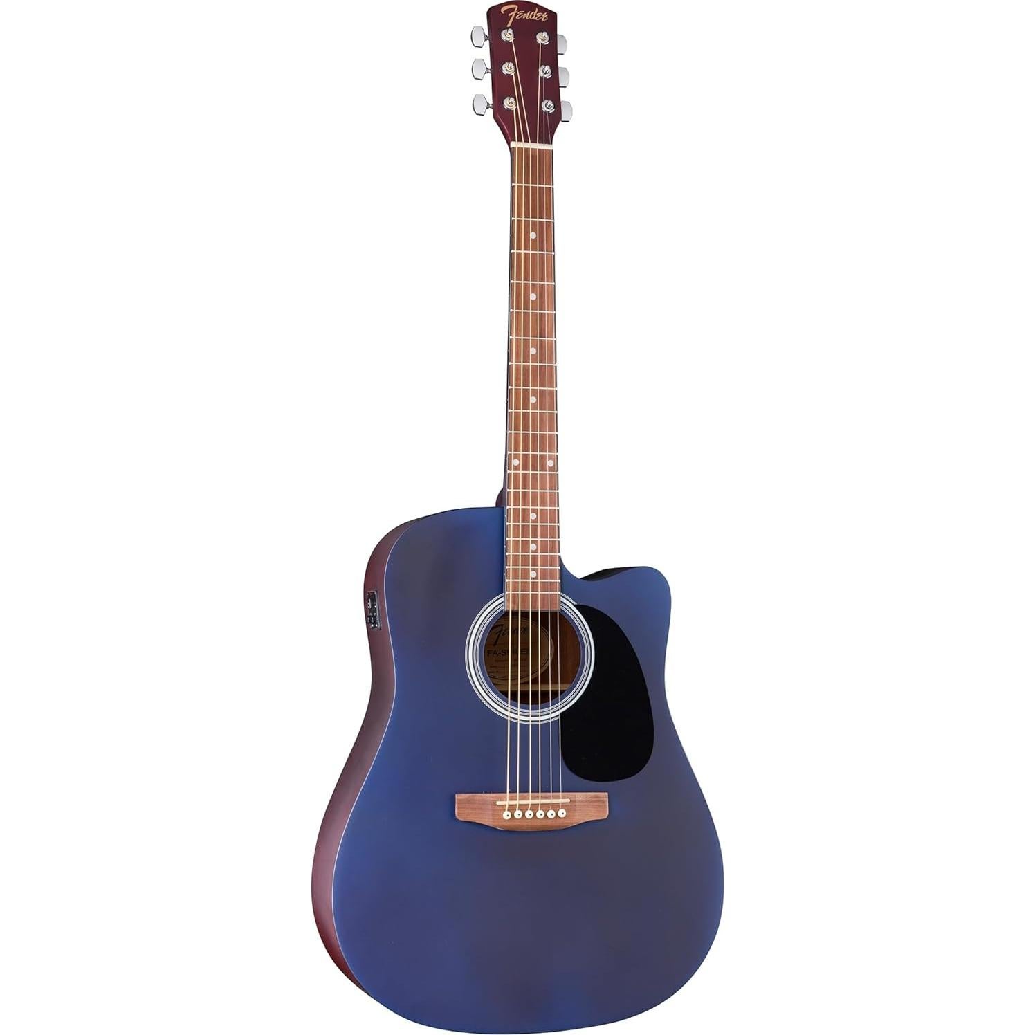 Guitarra Acústica-Eléctrica Dreadnought Fender FA Azul Zafiro