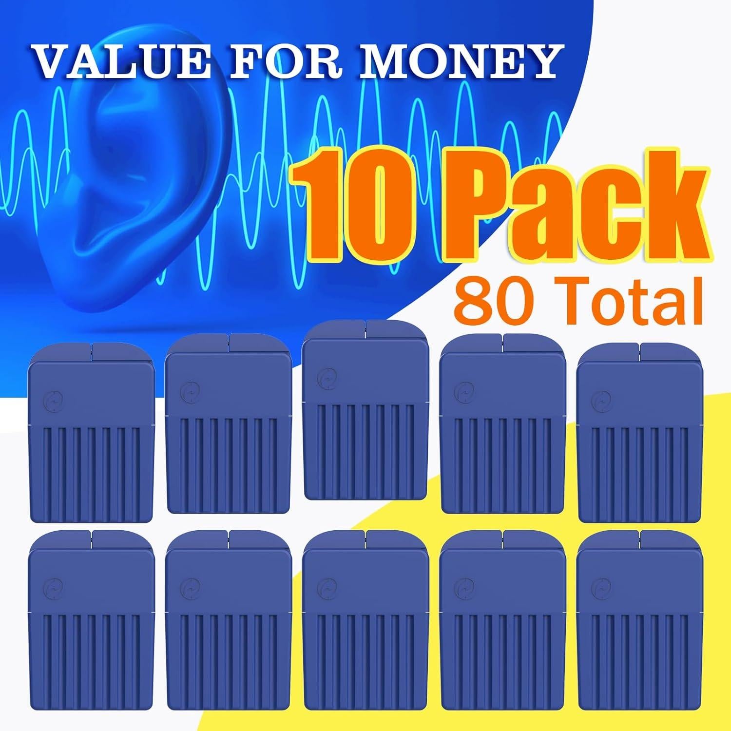 Filtros de Cera para Audífonos Starkey Hear Clear - 80 Pcs