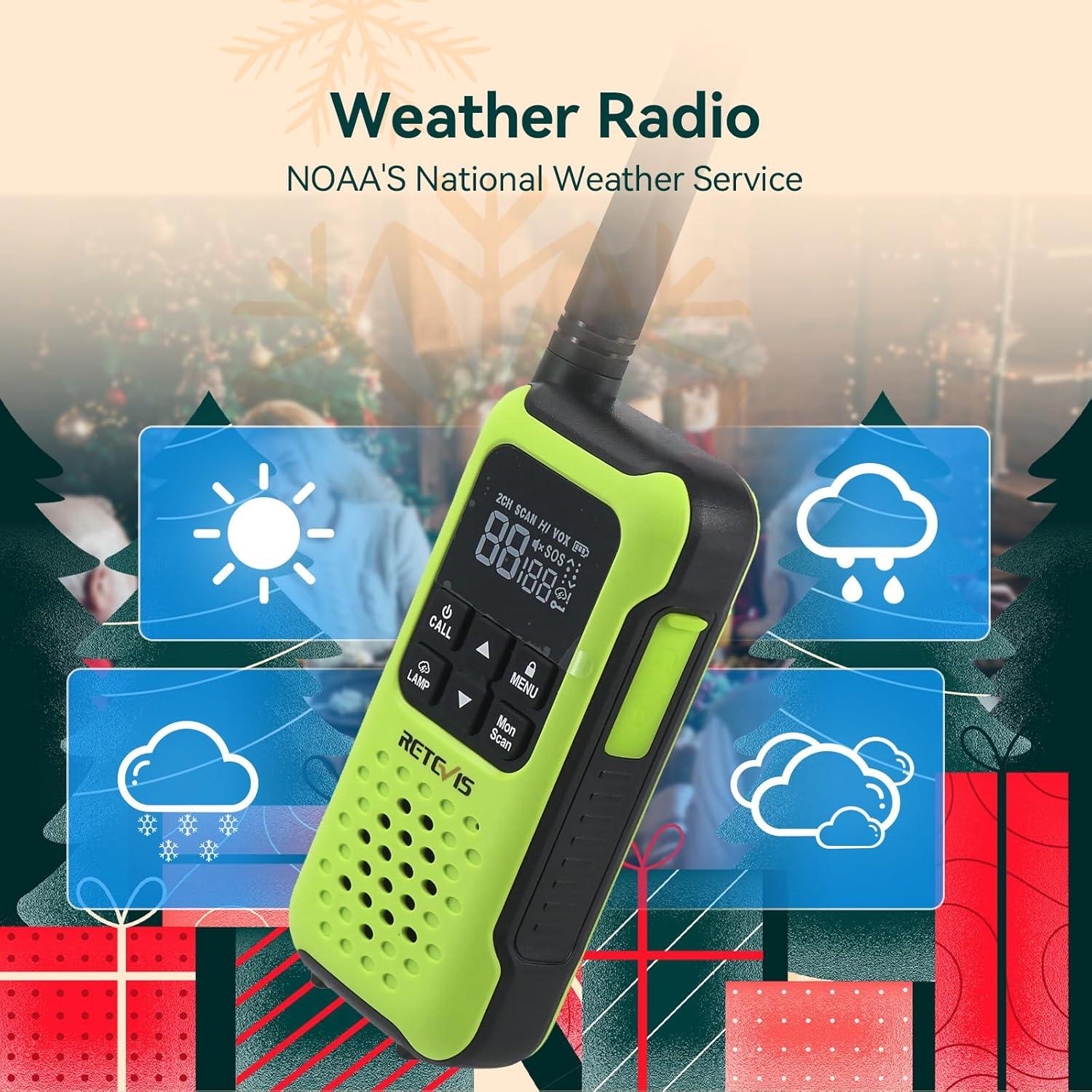 Walkie Talkies Retevis RT49P Impermeables IP67 2 Pcs