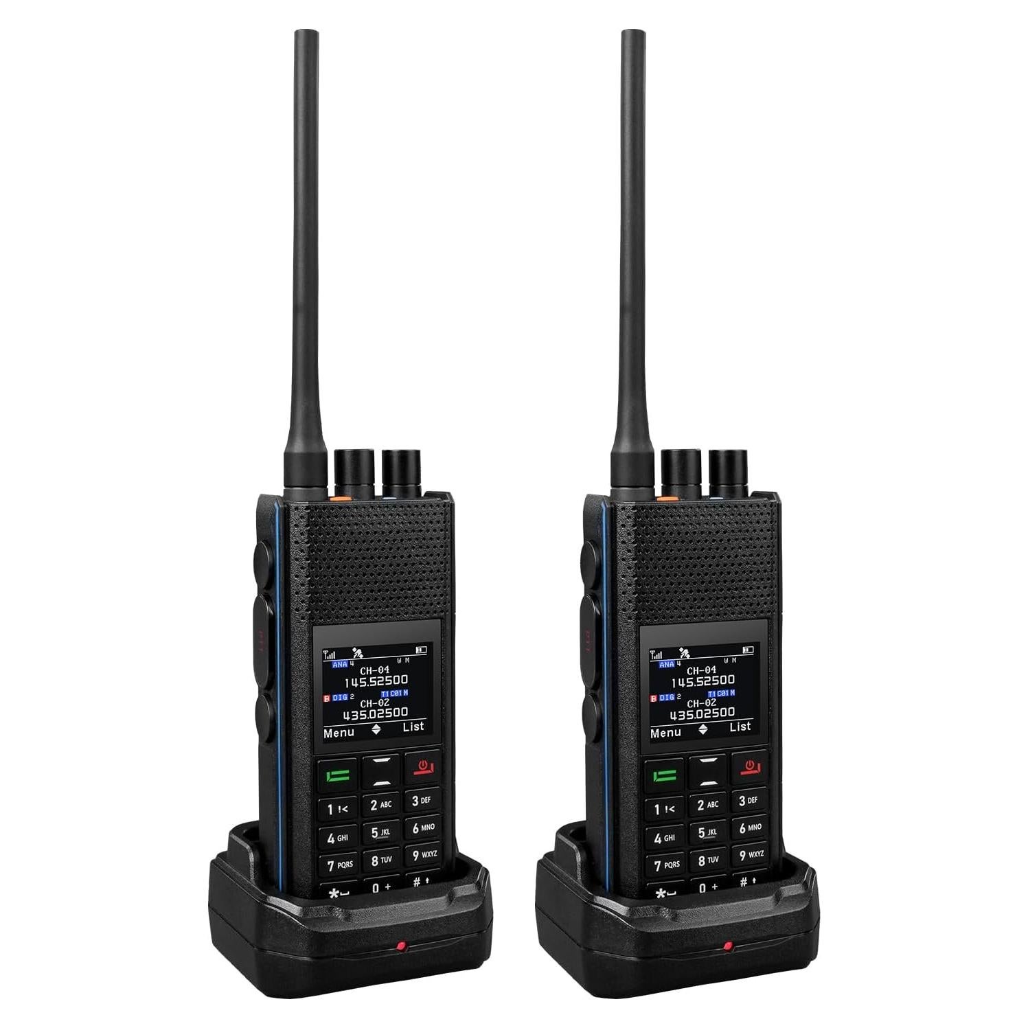 Retevis H1 Radio DMR Doble Banda con GPS y Batería 2900mAh