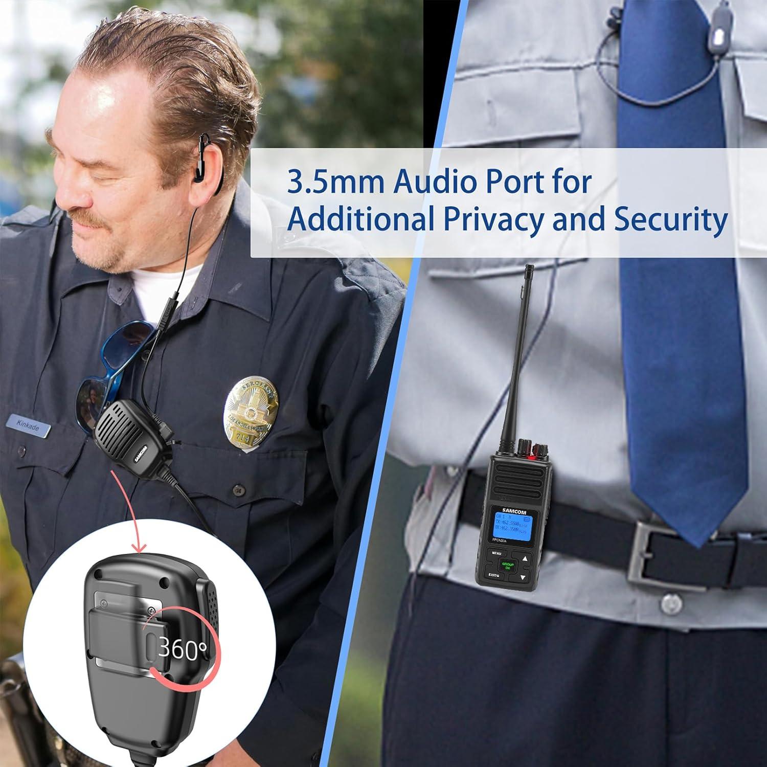 Walkie Talkie SAMCOM FPCN30A 5W Recargable 2 Paquetes