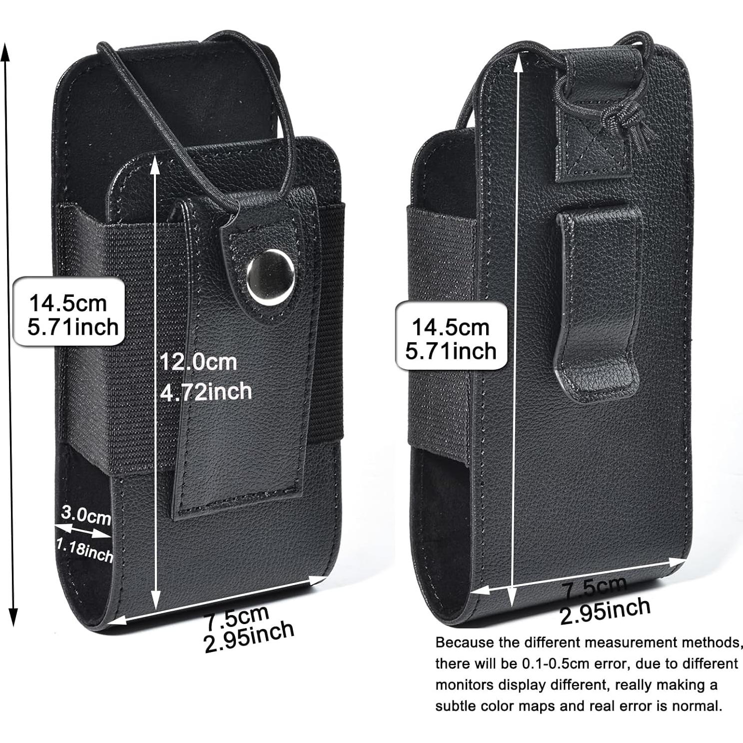 Funda de Radio Walkie Talkie HYS HYSPU02BELT de Cuero Sintético