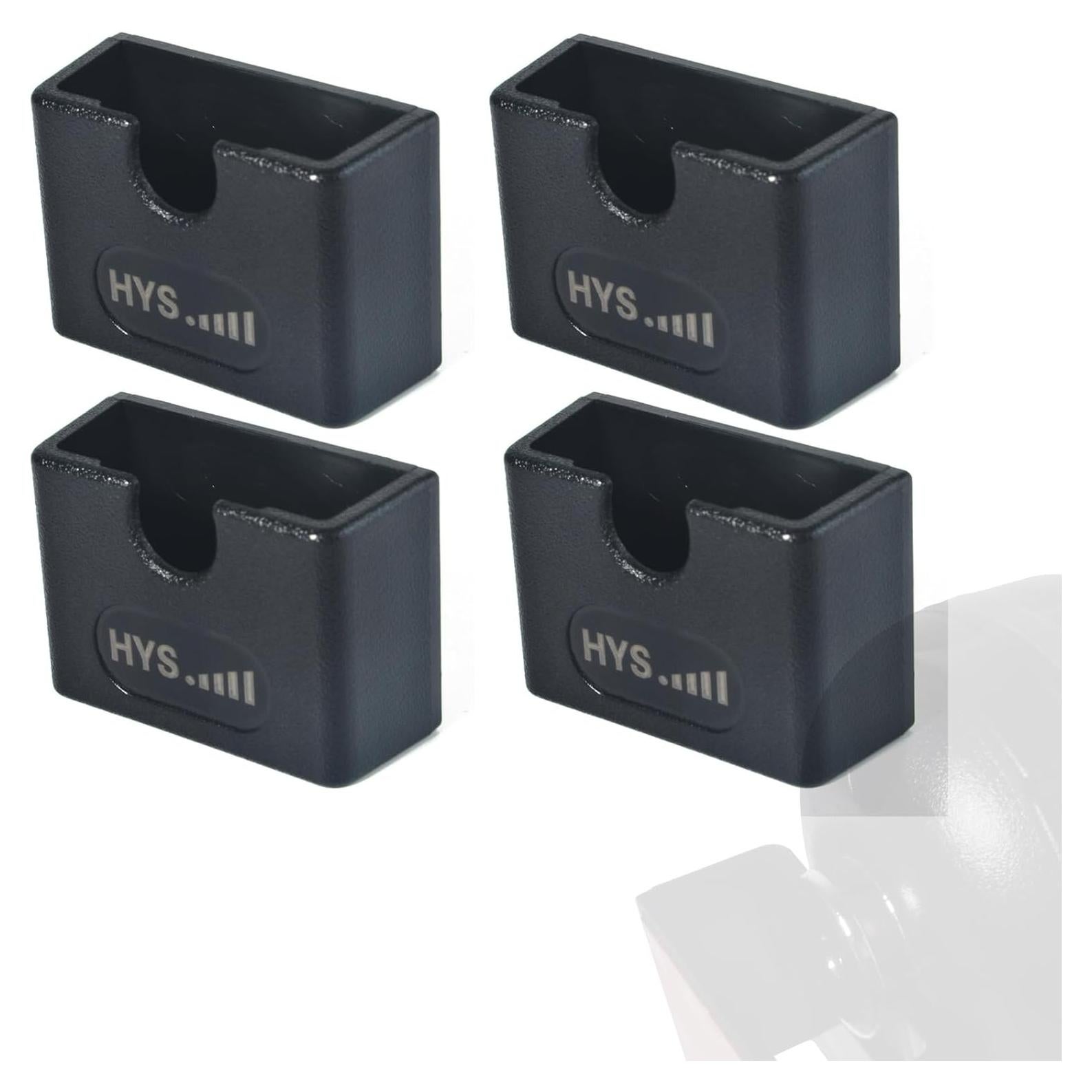 Soporte de Radio HYS PU Adhesivo para Auto y Cintura 4pcs