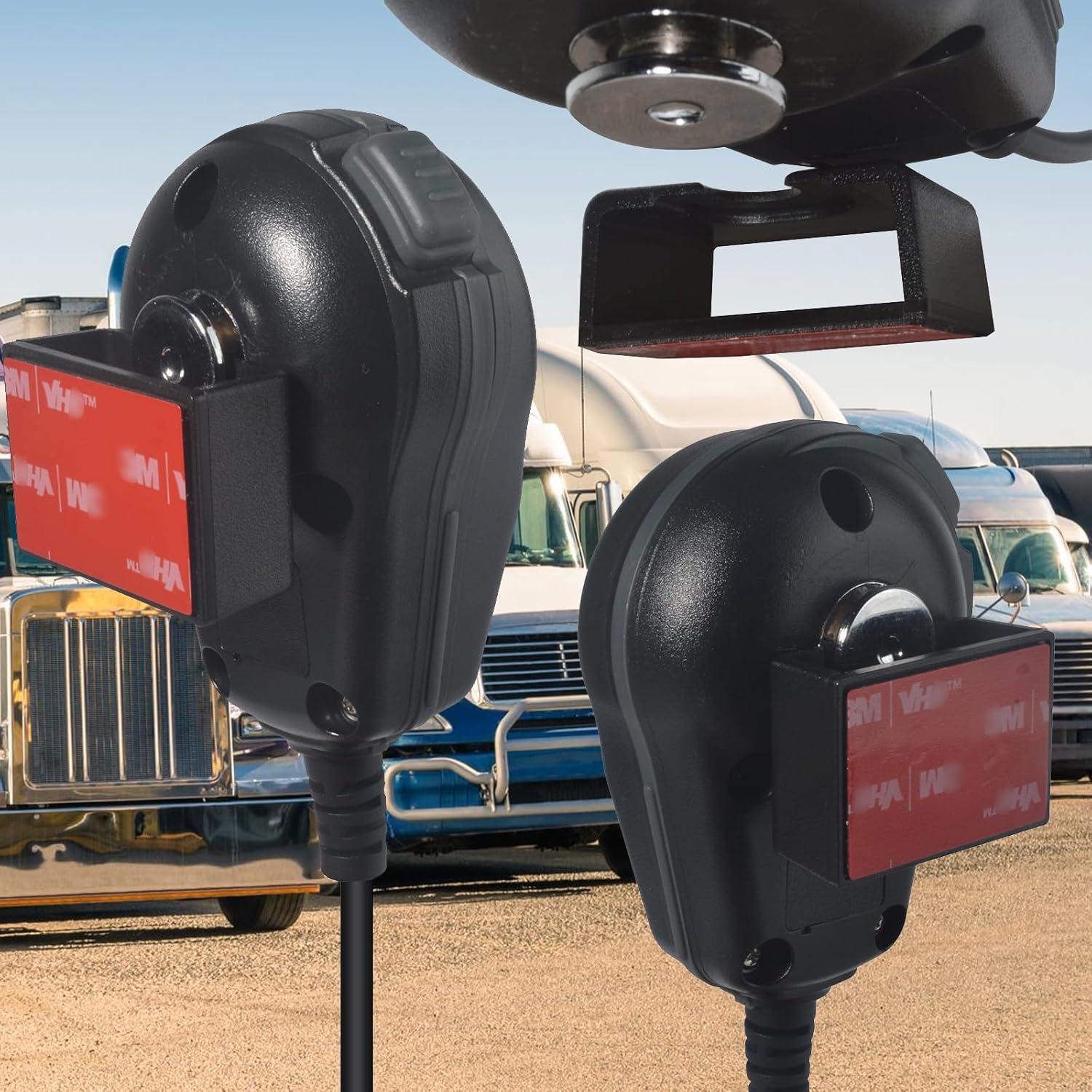 Soporte de Radio HYS PU Adhesivo para Auto y Cintura 4pcs