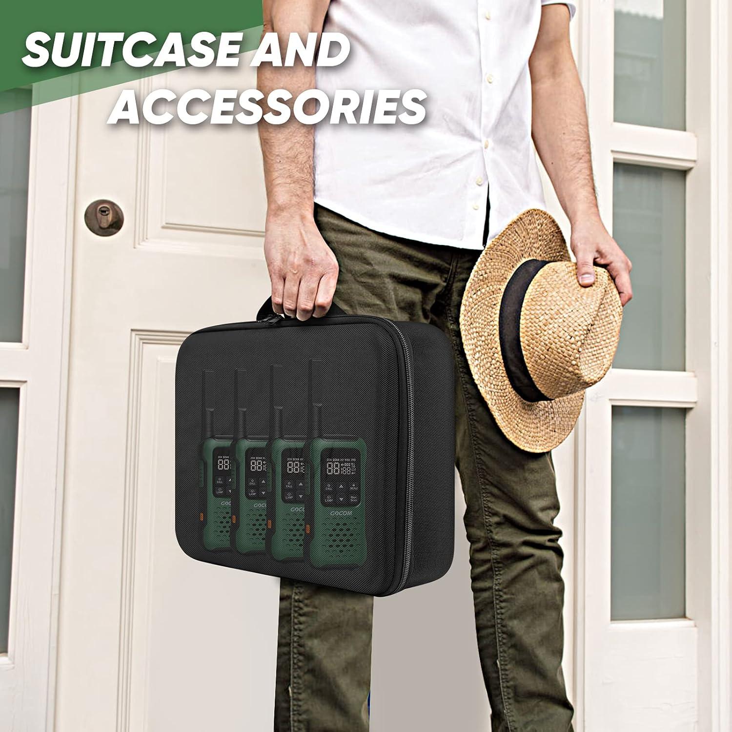 Walkie Talkies GOCOM G9 Impermeables IP67 4 Unidades