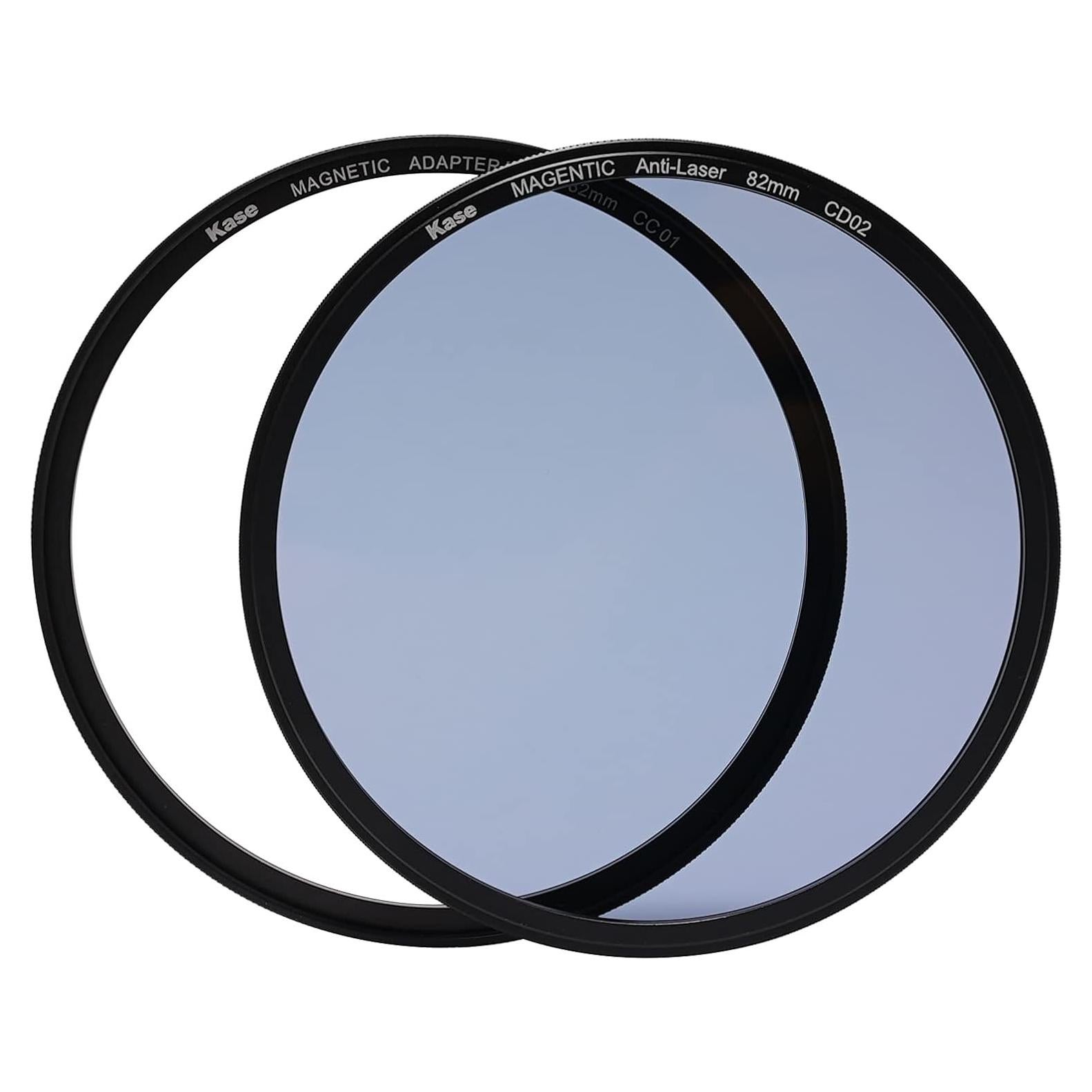 Filtro Anti-Laser Kase Wolverine 82mm con Adaptador Magnético