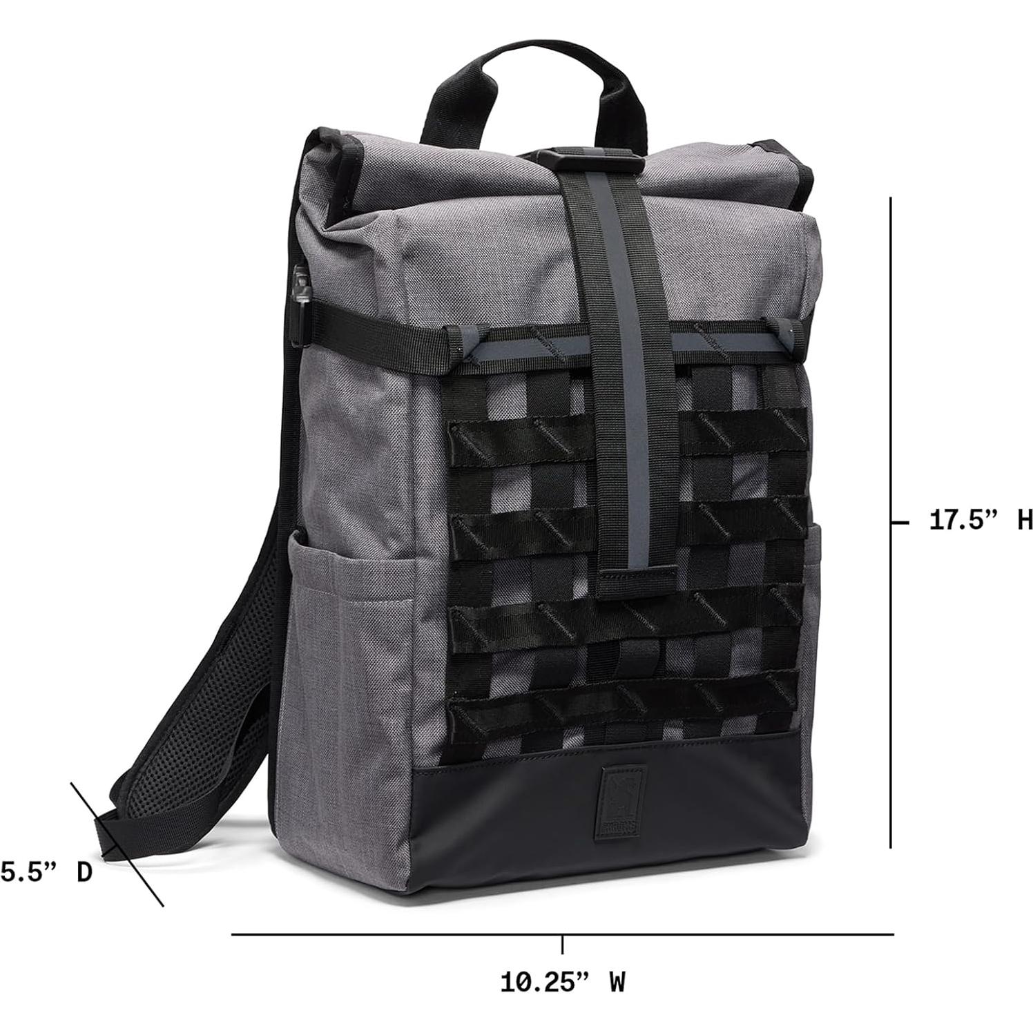 Mochila Roll-Top Chrome Barrage 18L Resistente al Agua