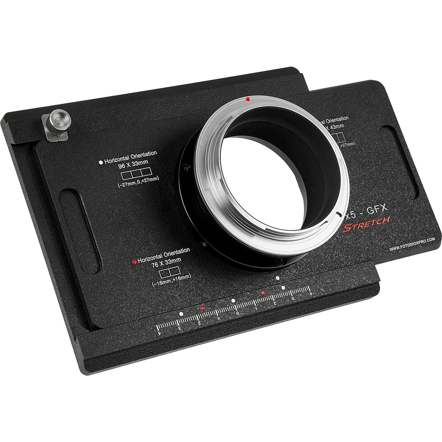 Adaptador Fotodiox Pro Pentacon 6 a GFX 50S - Montura Lente