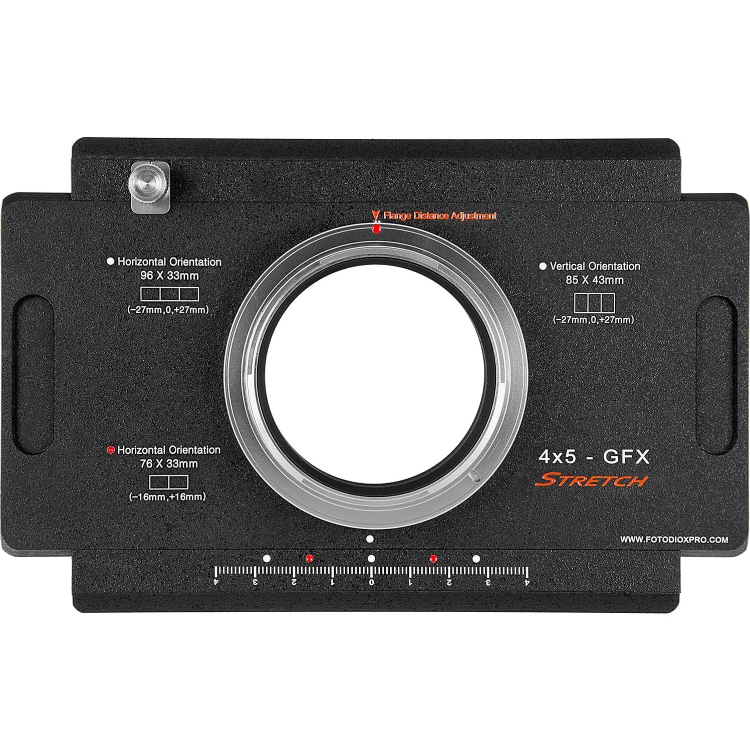 Adaptador Fotodiox Pro Pentacon 6 a GFX 50S - Montura Lente