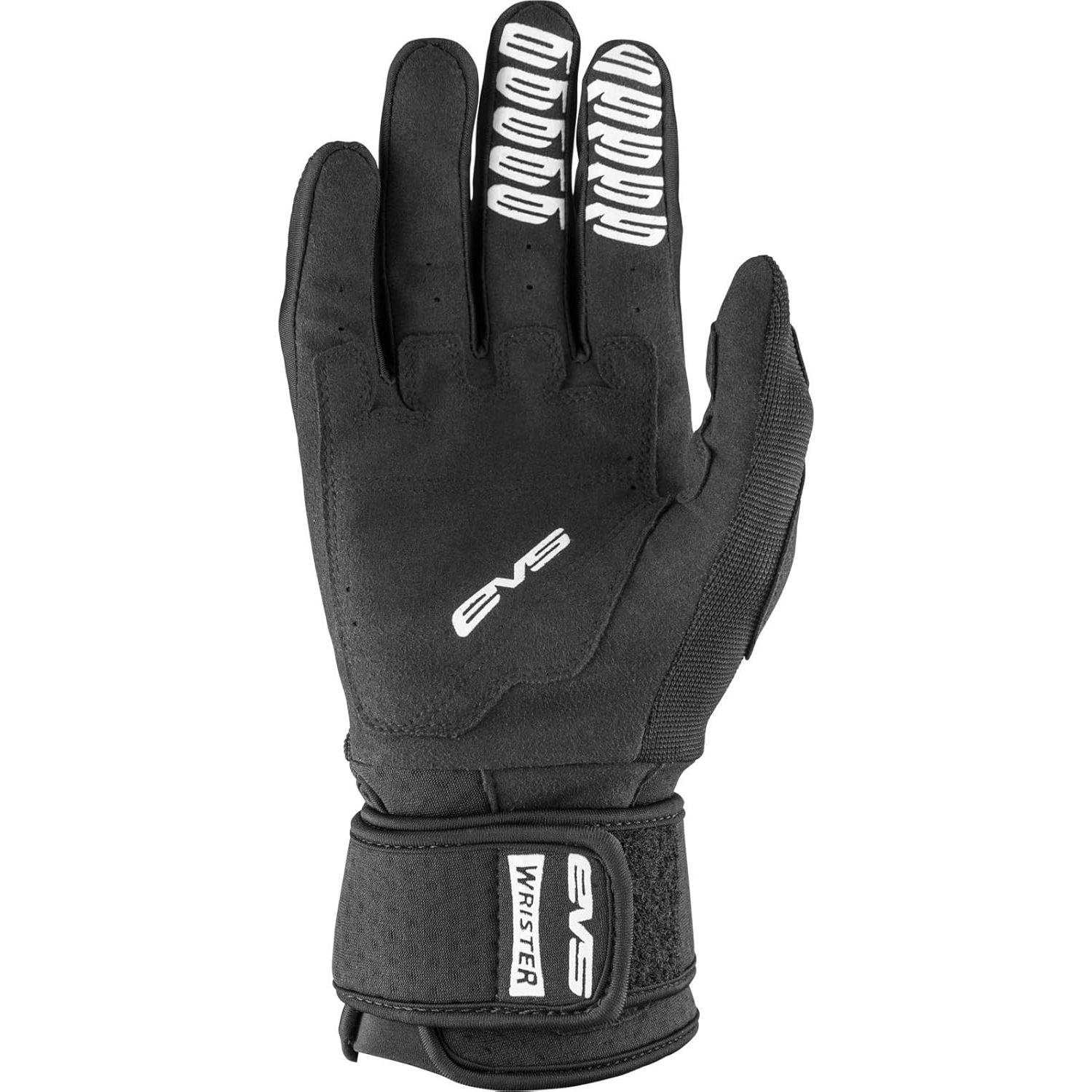 Guantes Wrister EVS Sports Medianos Negro Absorción Impactos