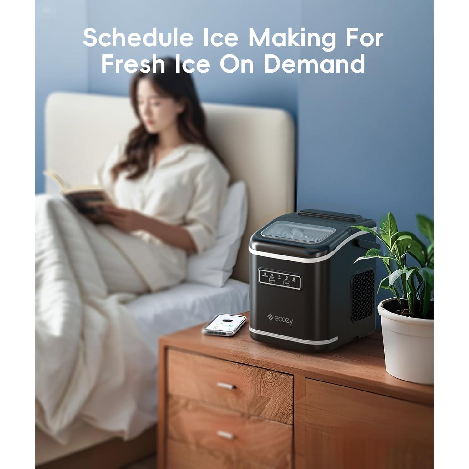 Fabricador de Hielo Ecozy IM-BS261B 11.79 kg/24h Control App