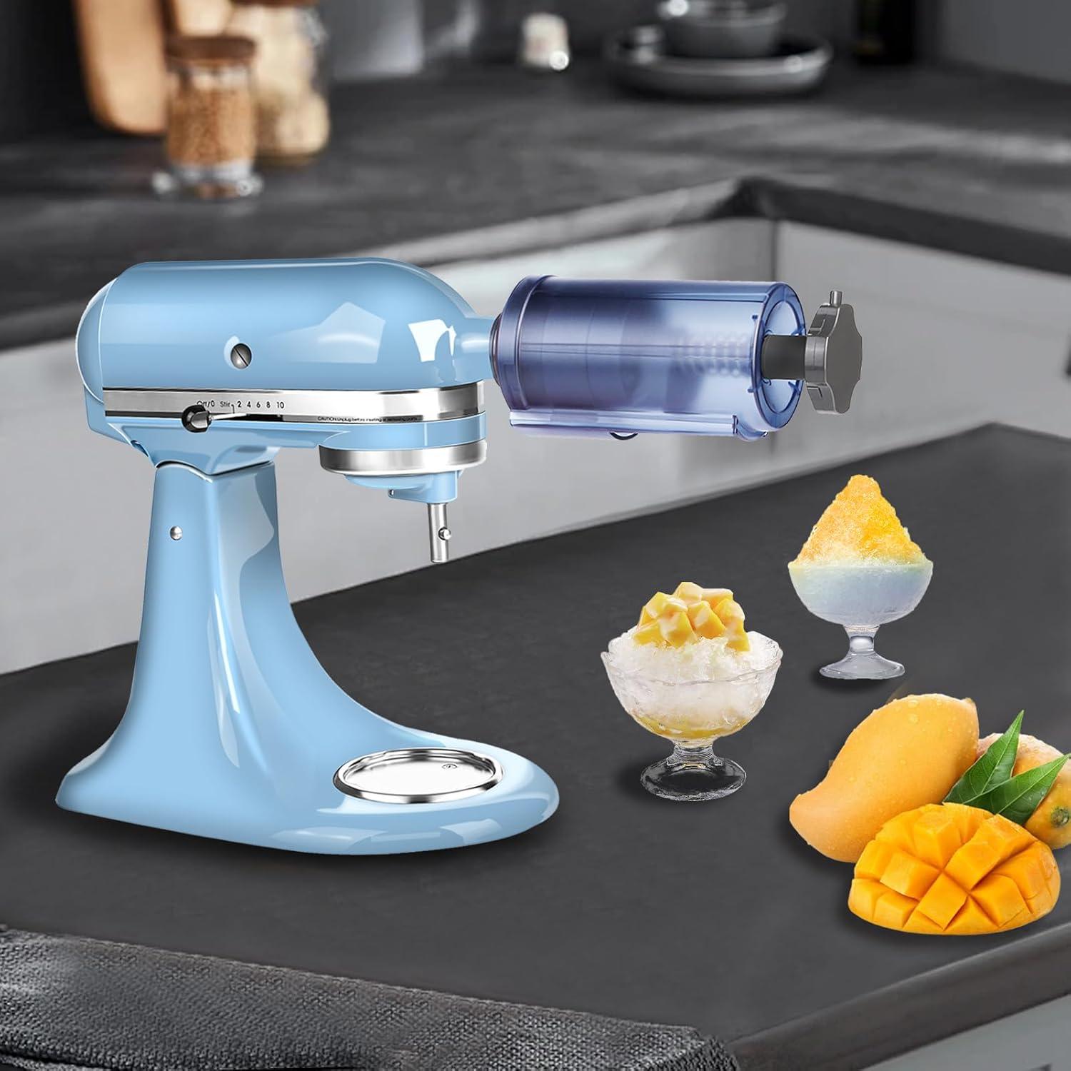 Accesorio de Hielo Raspado FORTHEAL para Kitchen Aid 10 Moldes