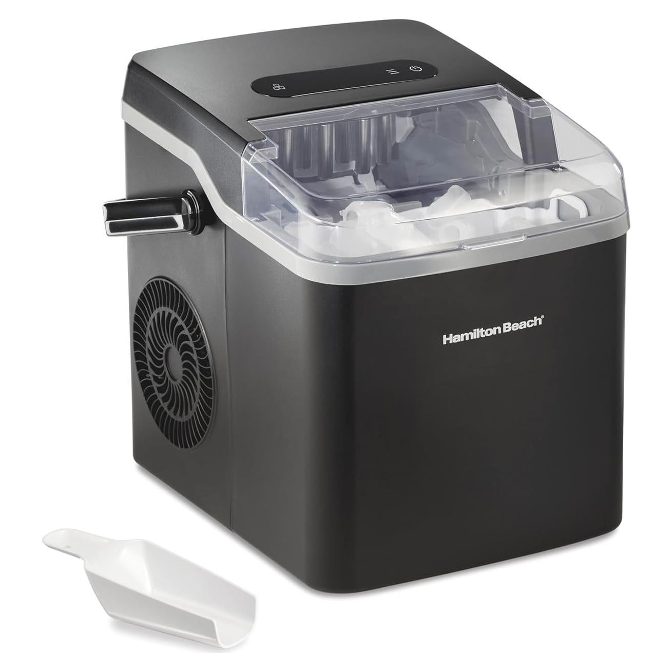 Máquina de Hielo Hamilton Beach 86151, 11.79 Kg/día, 2 Tamaños