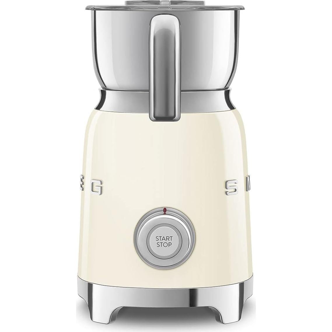 Espumador de Leche Smeg MFF01 Retro 500W Crema 591ml