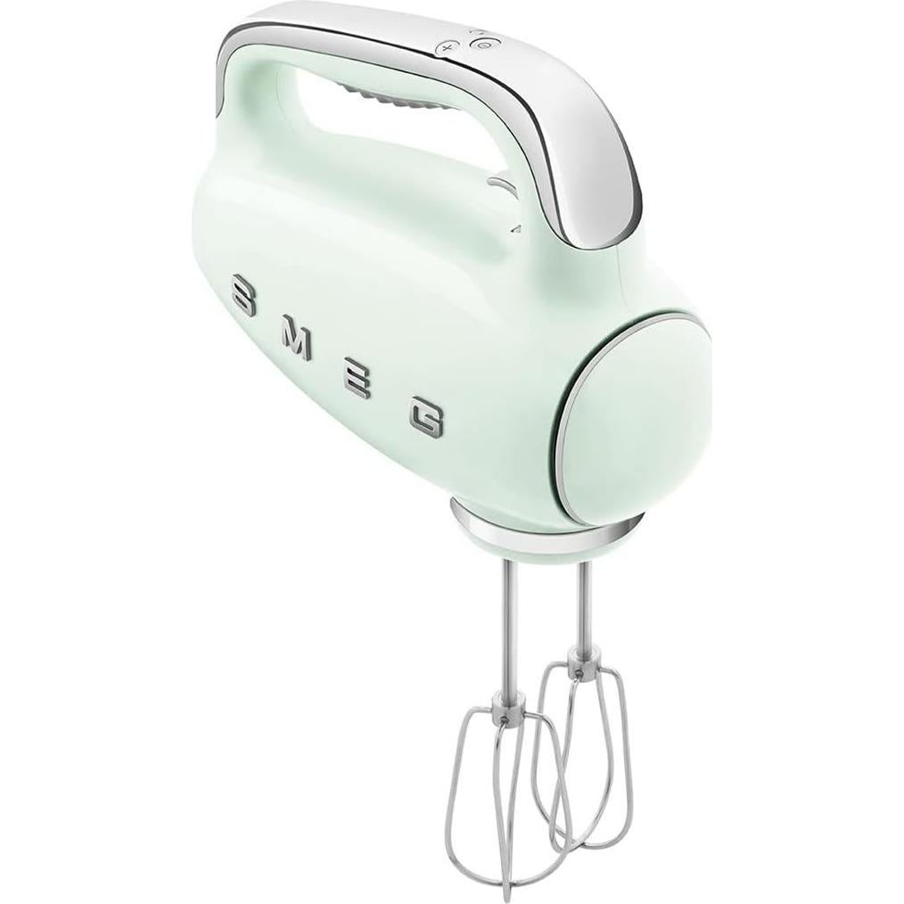 Batidor de Mano SMEG HMF01 Verde Pastel 9 Velocidades