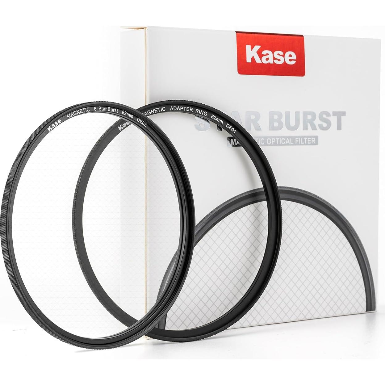 Filtro Magnético Kase Wolverine 82mm Estrella Burst 6 Puntos