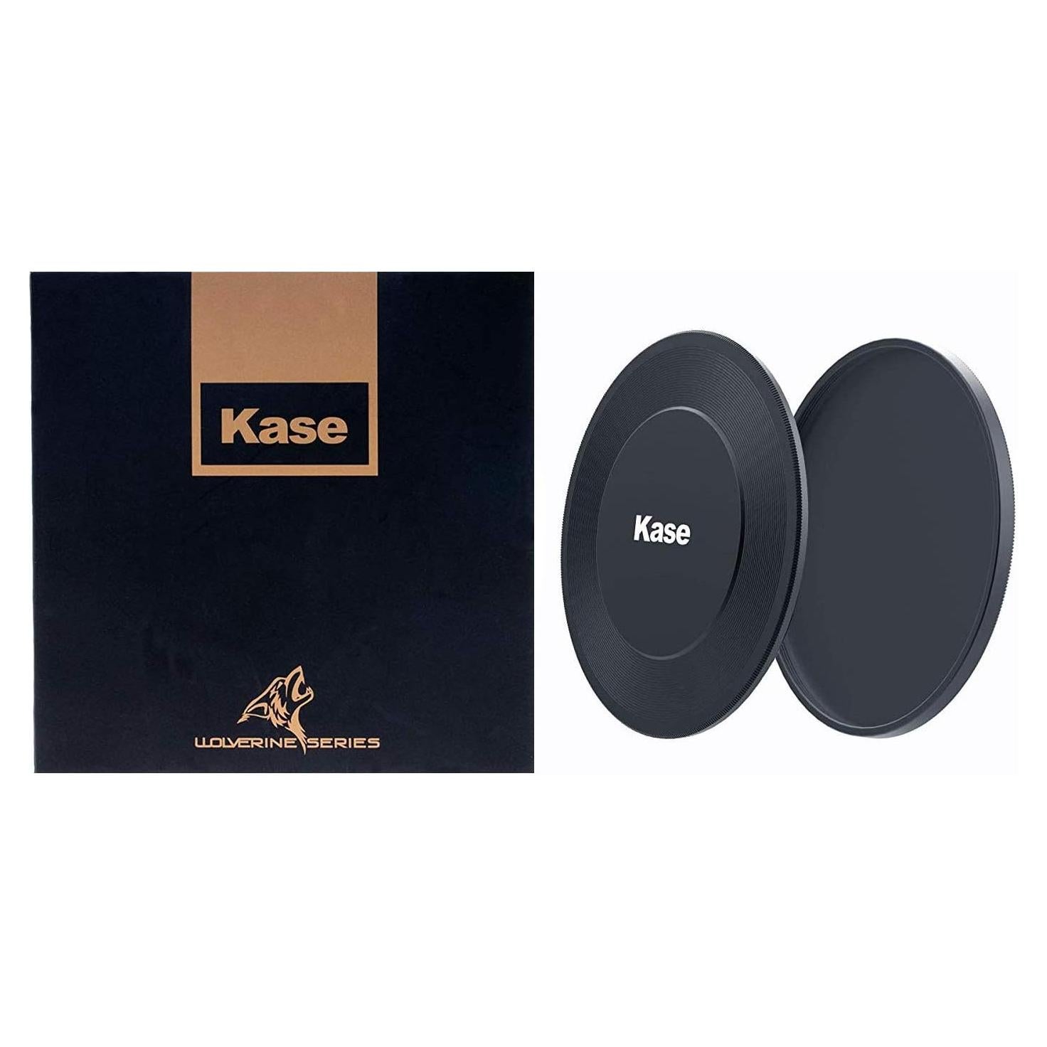Juego de Tapas Magnéticas Kase 77mm para Filtros Kase