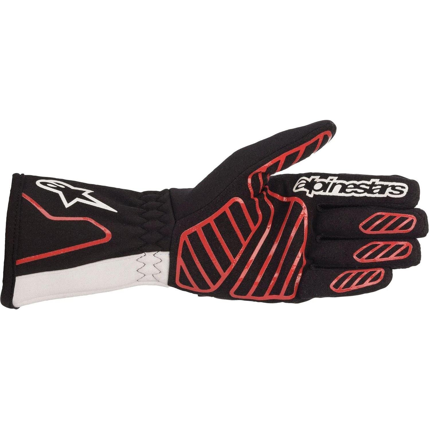 Guantes Alpinestars TECH-1 K V2 Negro/Antracita T. Pequeño