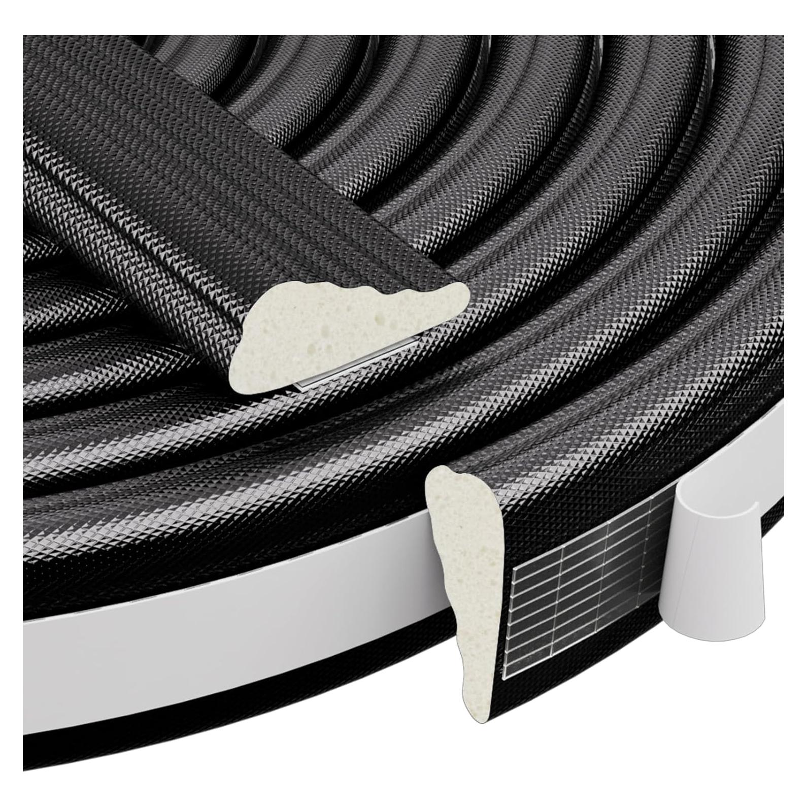 Tira de Sellado Conwang 2 Pcs 498.4 cm Aislante Puertas Ventanas