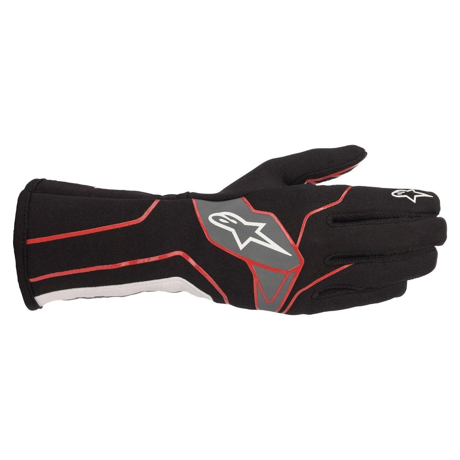 Guantes Alpinestars TECH-1 K V2 Negro/Antracita Pequeño