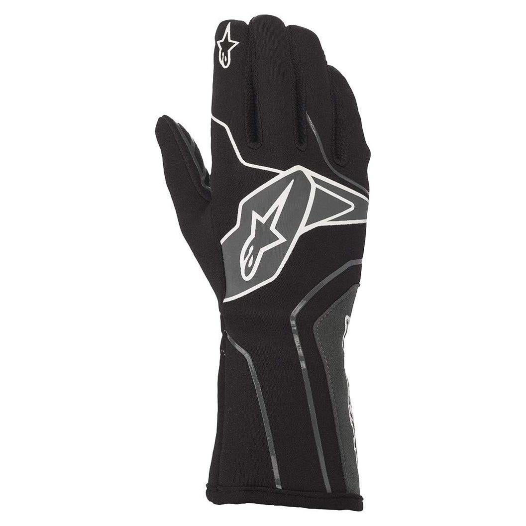 Guantes Alpinestars TECH-1 K V2 Negro/Antracita T. Pequeño