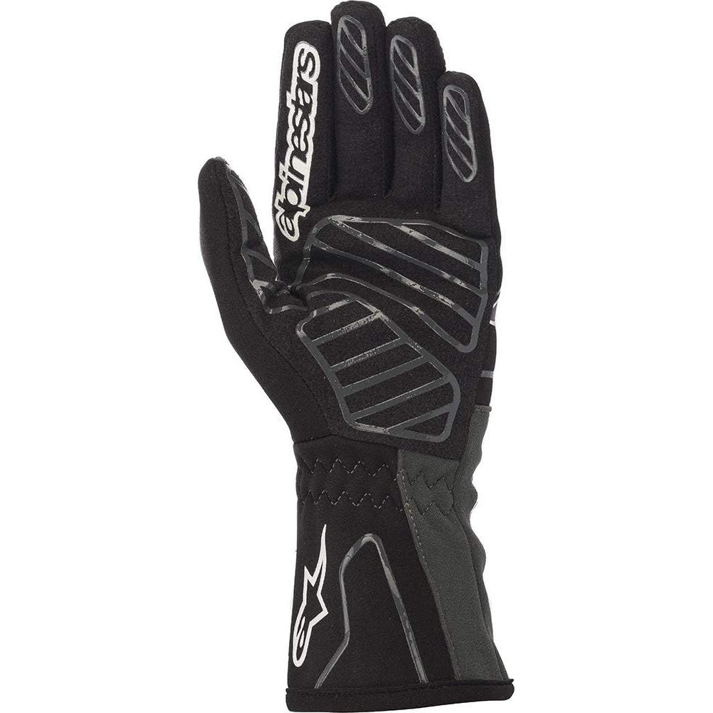 Guantes Alpinestars TECH-1 K V2 Negro/Antracita T. Pequeño