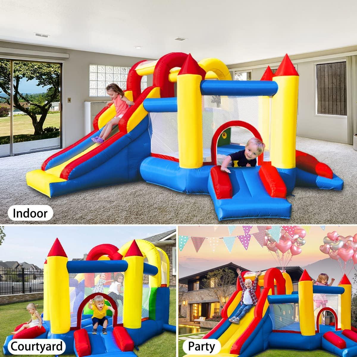 Casa Inflable para Niños Umbalir 3-8 años 3.74x3.05m