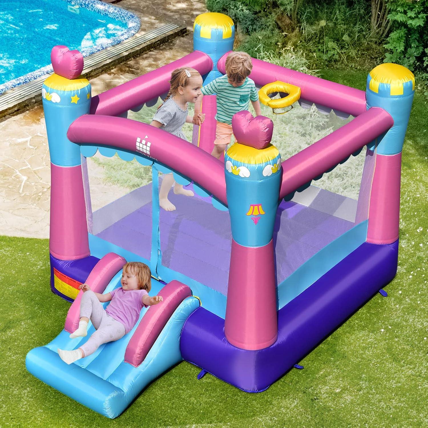 Casa Inflable de Salto Costzon Princesa 4x3.2m para Niños