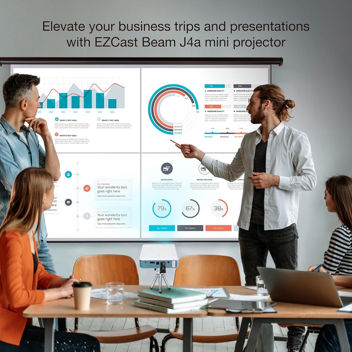 Dongle EZCast PRO II HDMI Inalámbrico 4K 5G, Pantallas Divididas