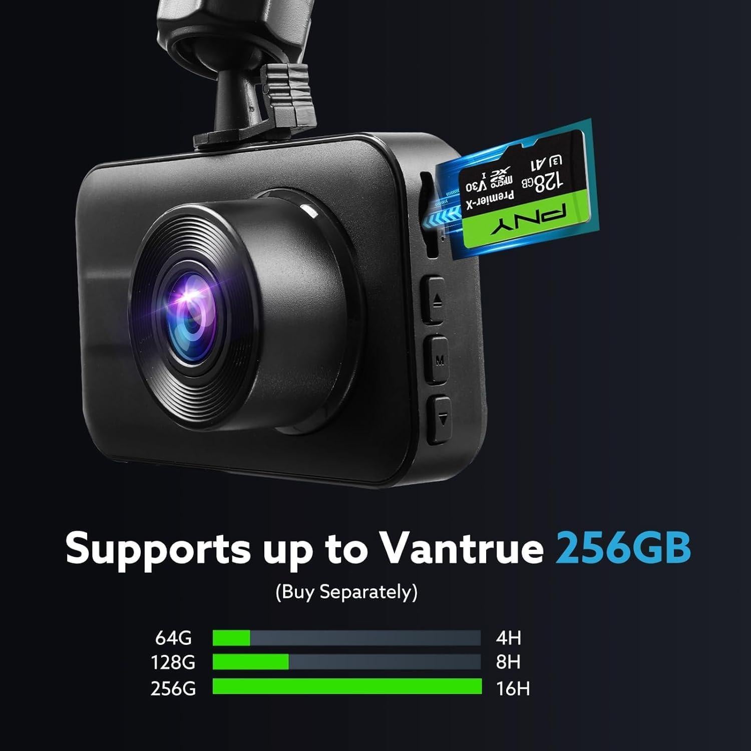 Cámara Dash 4K Delantera y Trasera Wkreuoar con G-Sensor