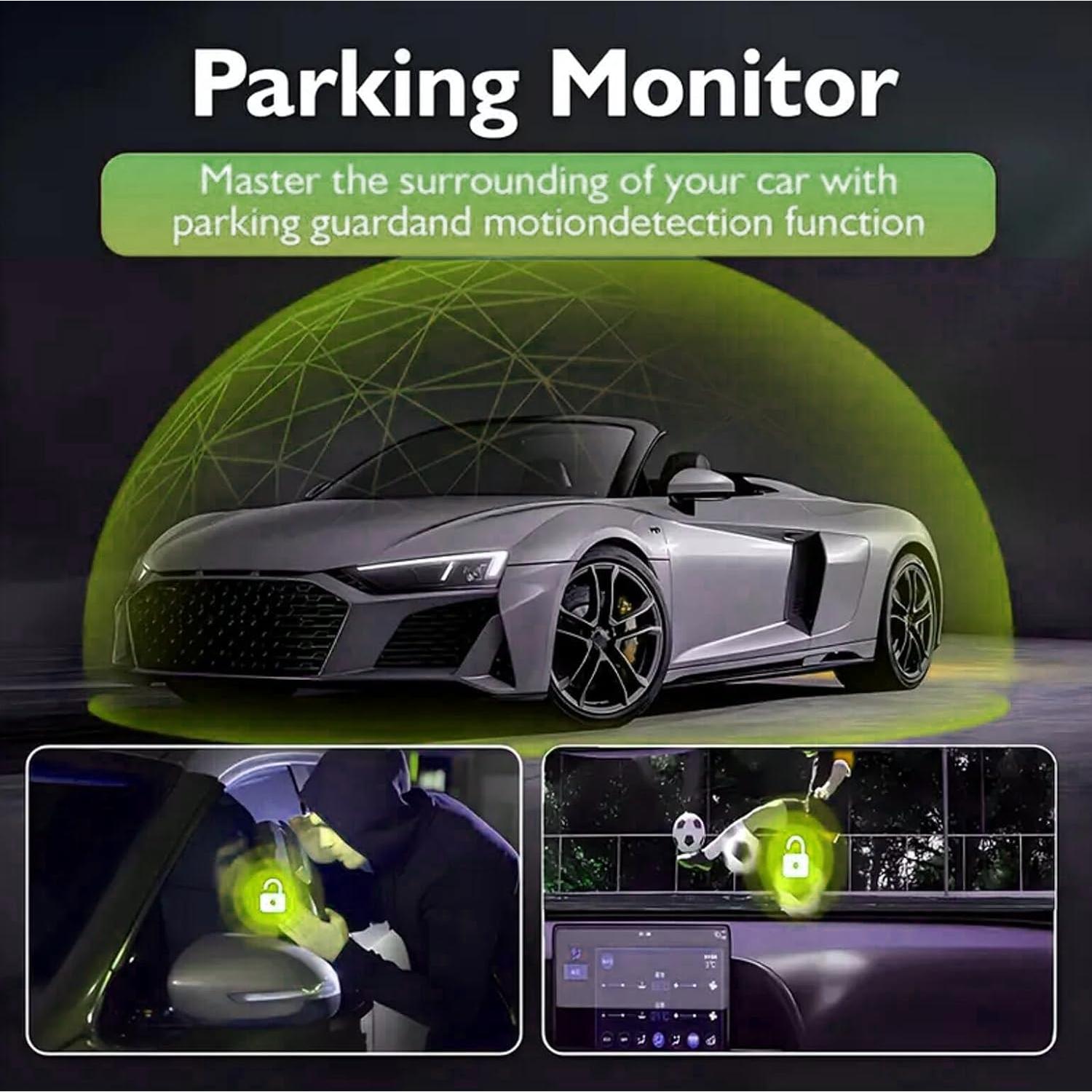 Cámara de tablero 3 canales QNY con sensor G y 64GB