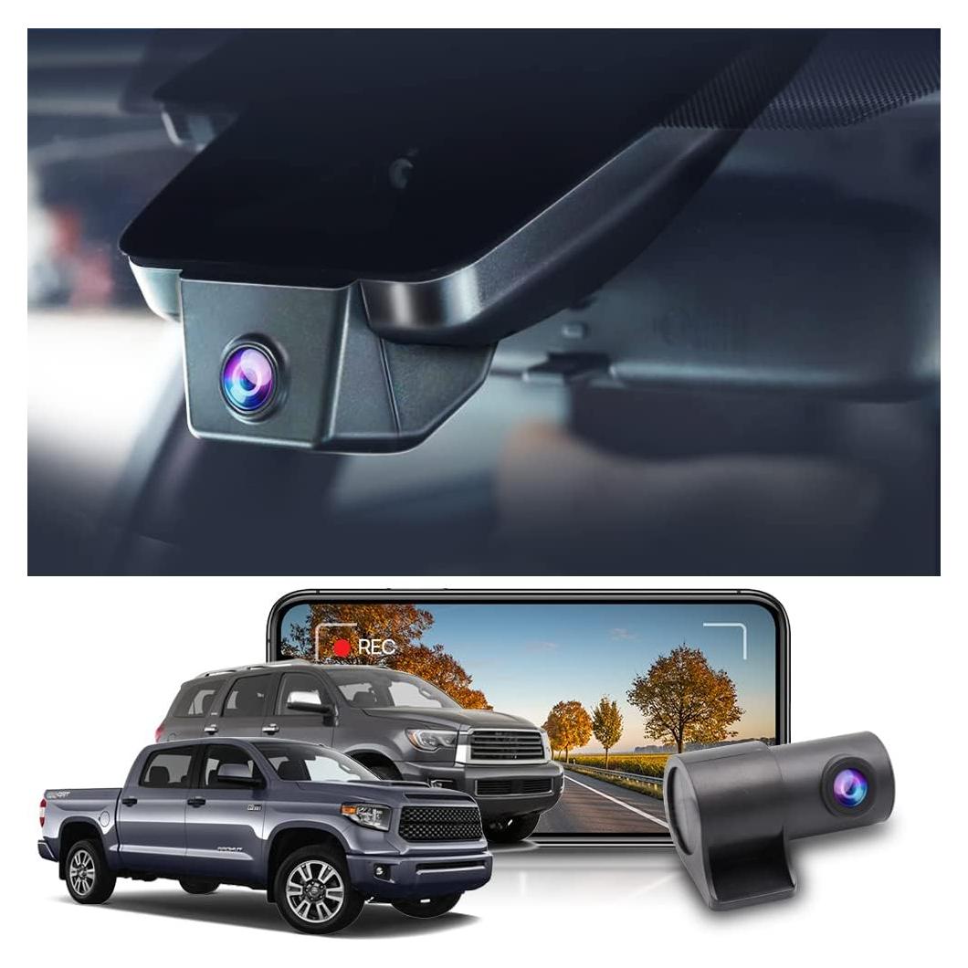Cámara de Tablero Dual Fitcamx 4K para Toyota Tundra/Sequoia