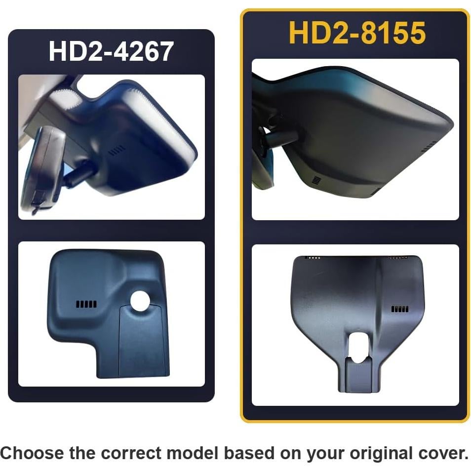 Cámara de Tablero Fitcamx HD2-8155 4K Doble para Chevy Bolt EV 2022-2024