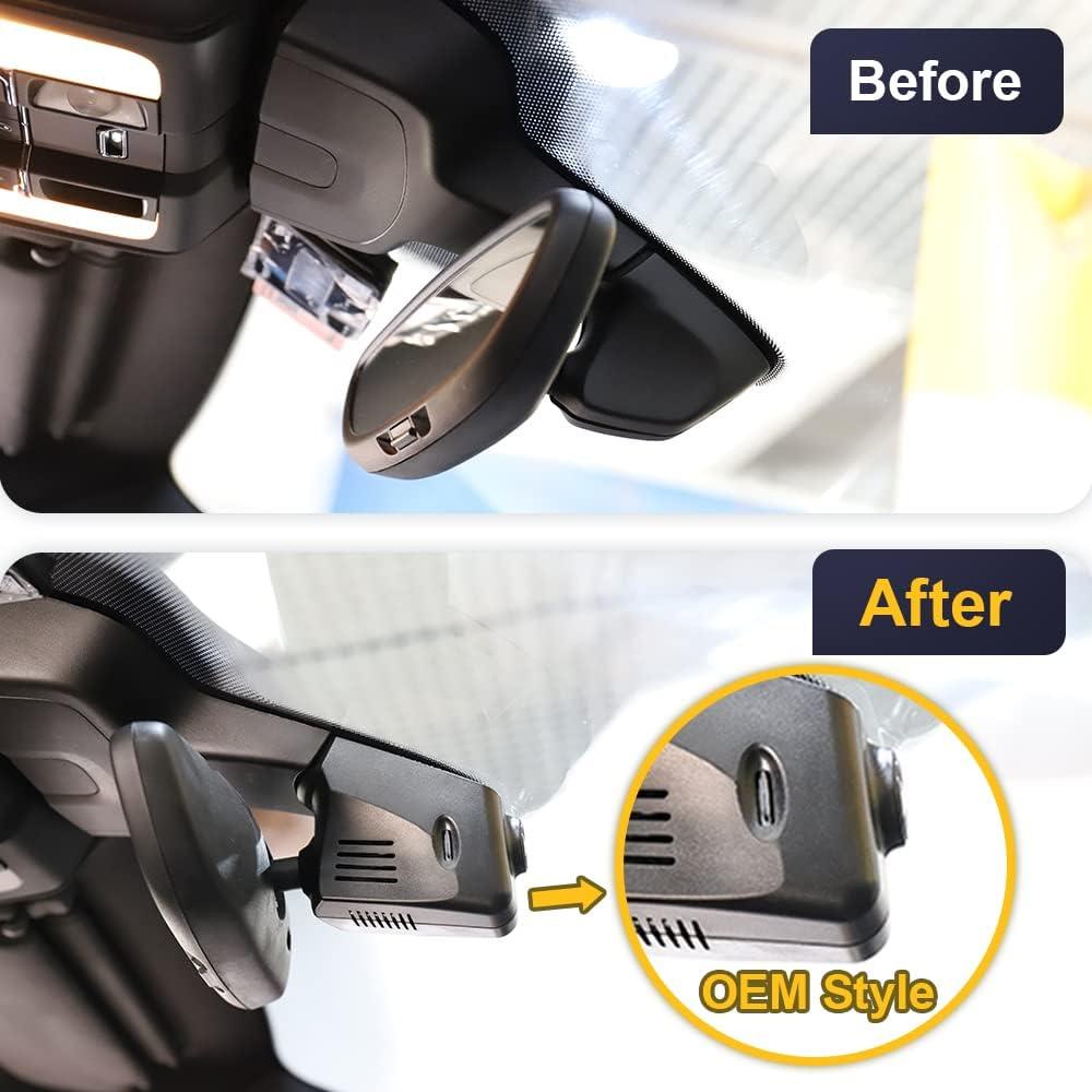 Cámara Dash Fitcamx 4K Frontal + 1080P Trasera para Porsche