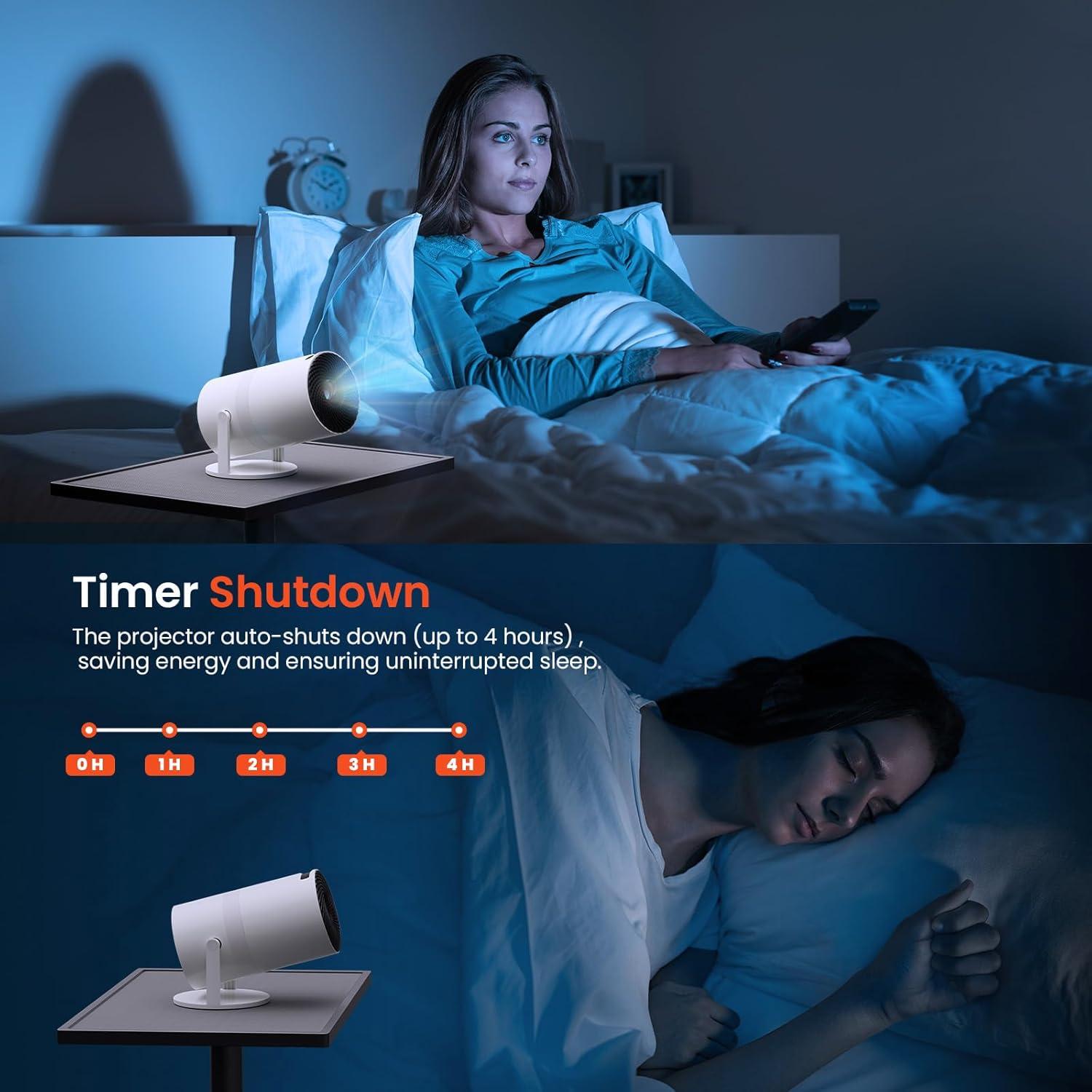 Proyector Mini Portátil Tecaki X3 1080P HD Bluetooth 5.2