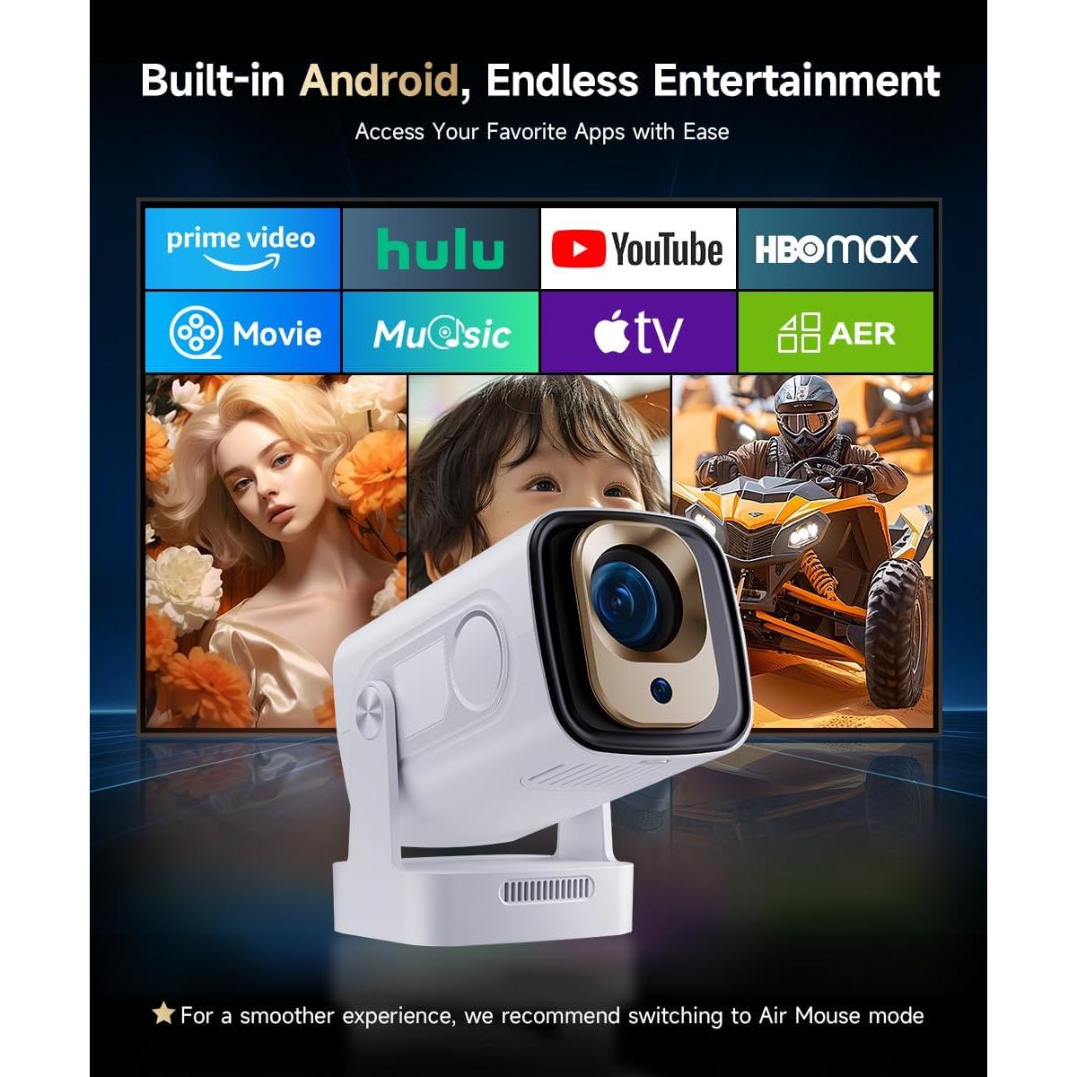 Proyector Mini Inteligente Magcubic HY310 1080P Portátil Wifi