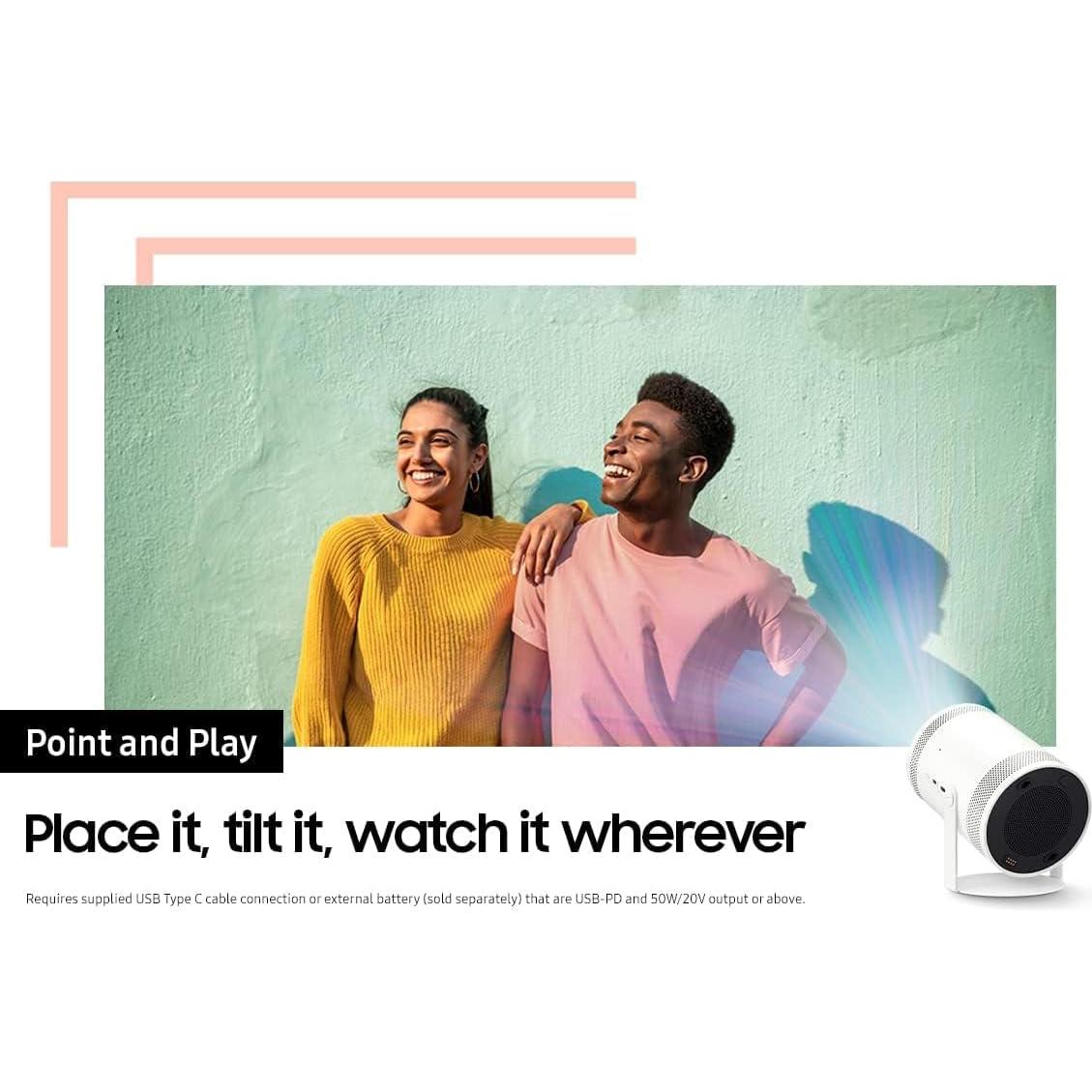 Proyector Portátil Inteligente Samsung The Freestyle FHD 1080p