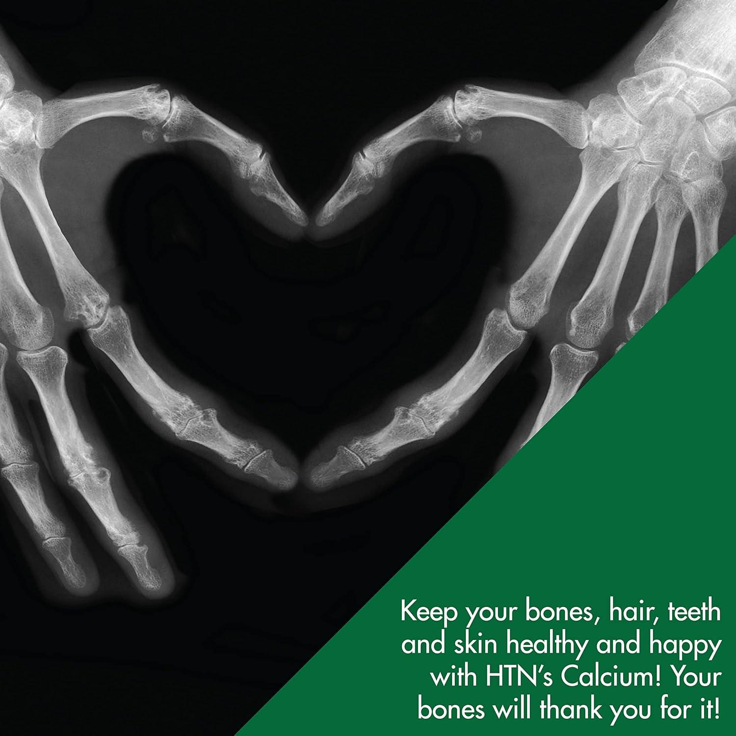 Suplemento de Calcio 1000mg y Magnesio 400mg Health Thru Nutrition