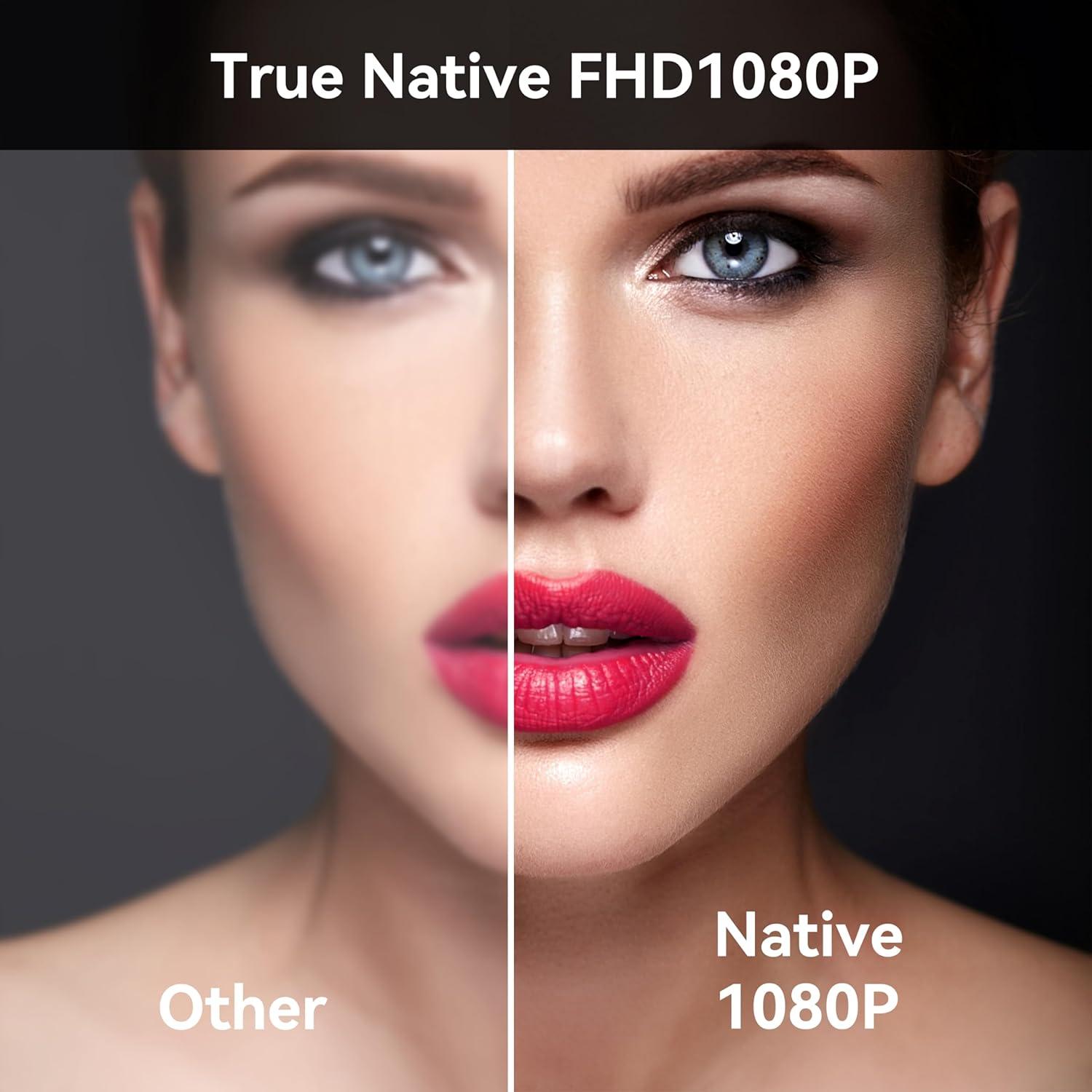 Mini Proyector Polocsh HY320 1080P WiFi Bluetooth 4K 150"