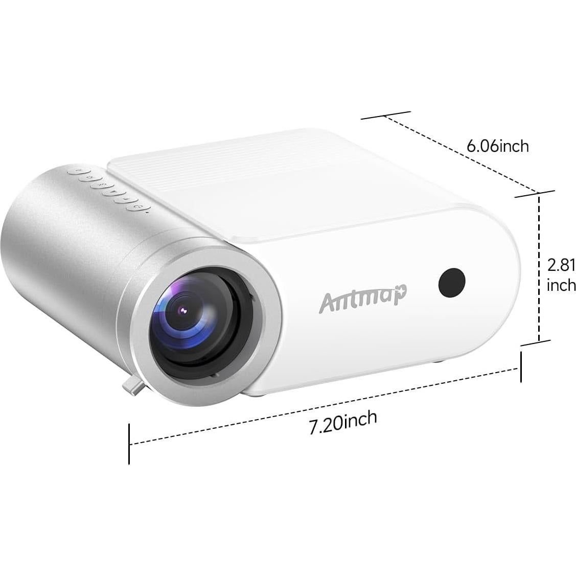 Mini Proyector Antmap VF320 1080P WiFi Bluetooth Portátil