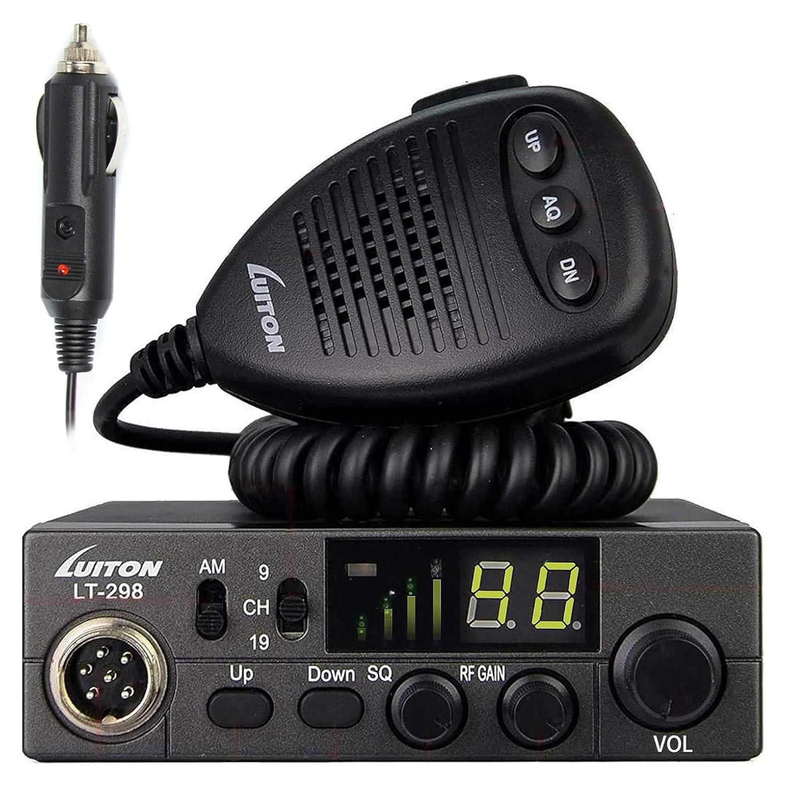 Radio CB LUITON LT-298 40 Canales Compacta 12-24V